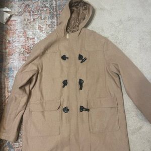 KING SIZE men’s tan coat